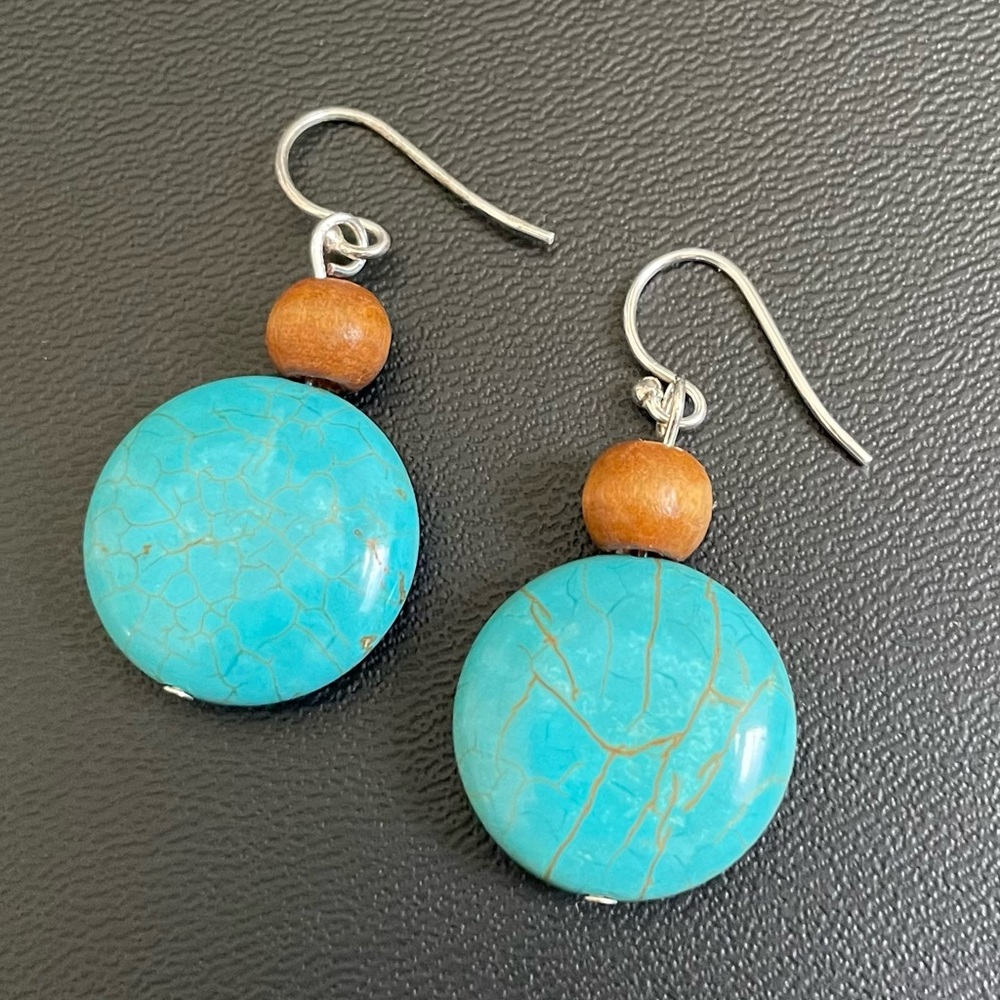 Turquoise Statement Earrings
